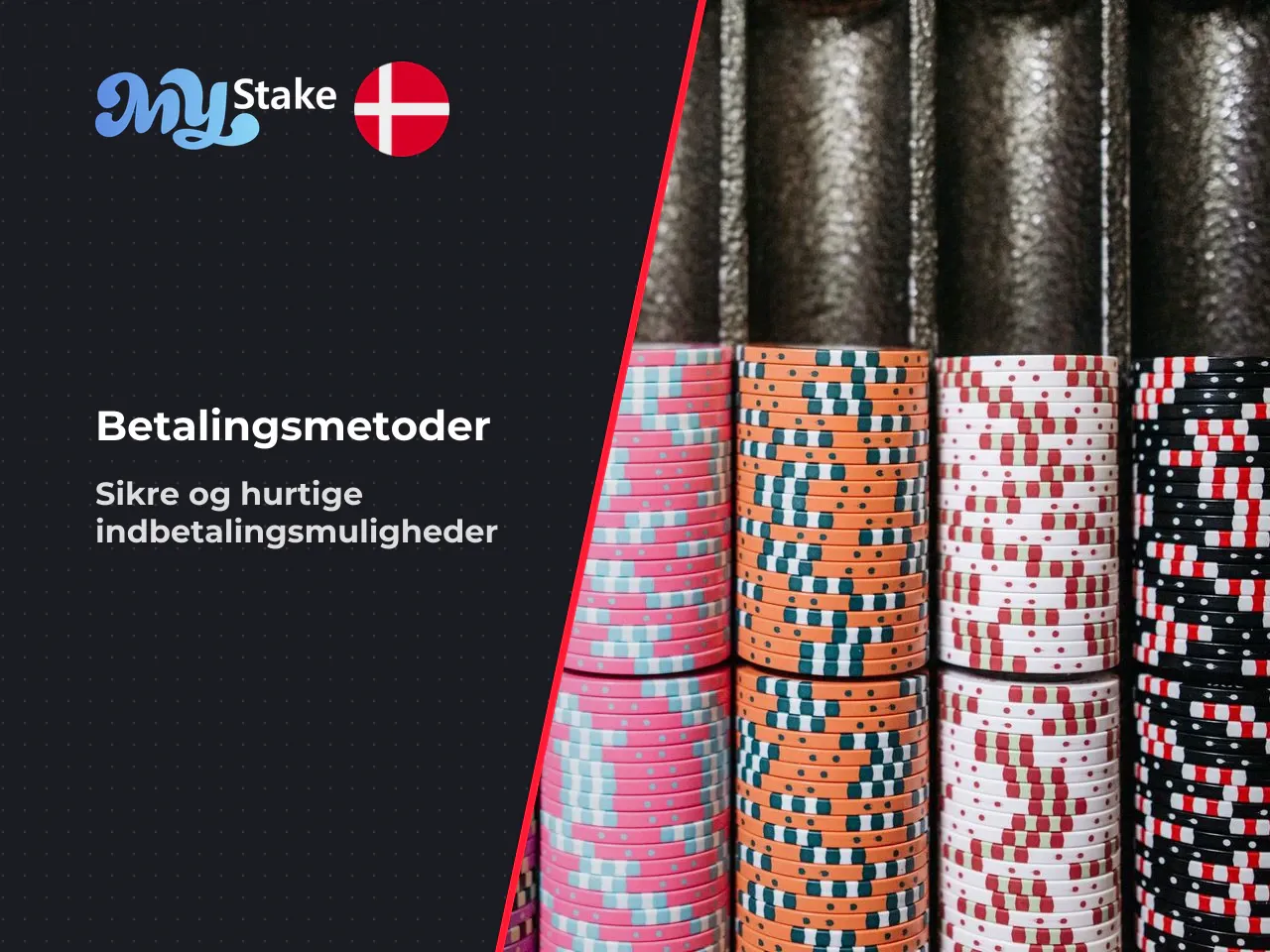 Indbetalingsmetoder og betalingsmuligheder. Indbetalinger deposit på
