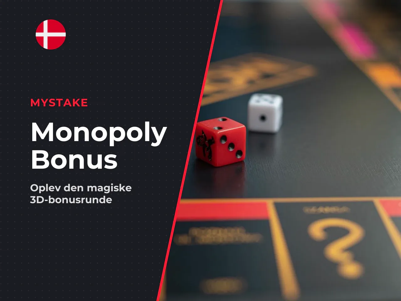 Bevægelse på 3D Monopoly-brættet. Når 3D-bonussen
