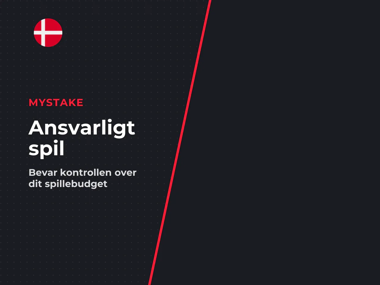 Indsatsgrænser og kontrol over spillebudgettet. For