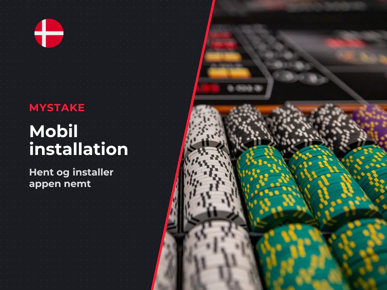 Trin-for-trin installation af Mystake App på