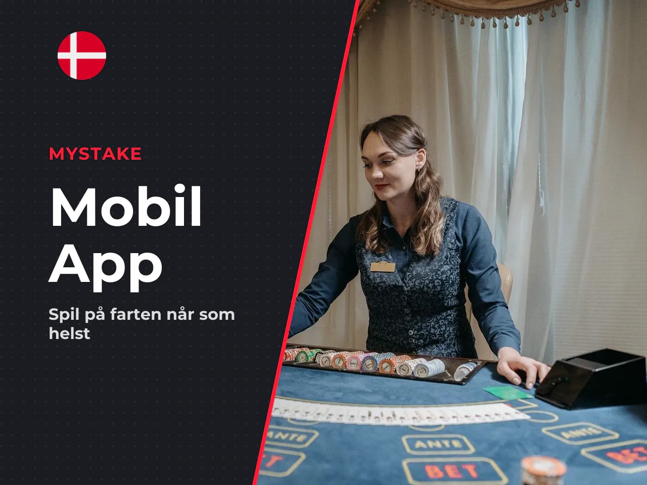 Når du skifter mellem casino og