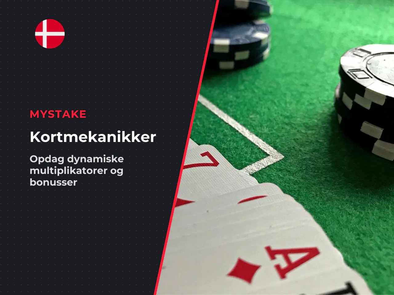 Chance-kort og Free Space-kort. Kortmekanikkerne tilfører