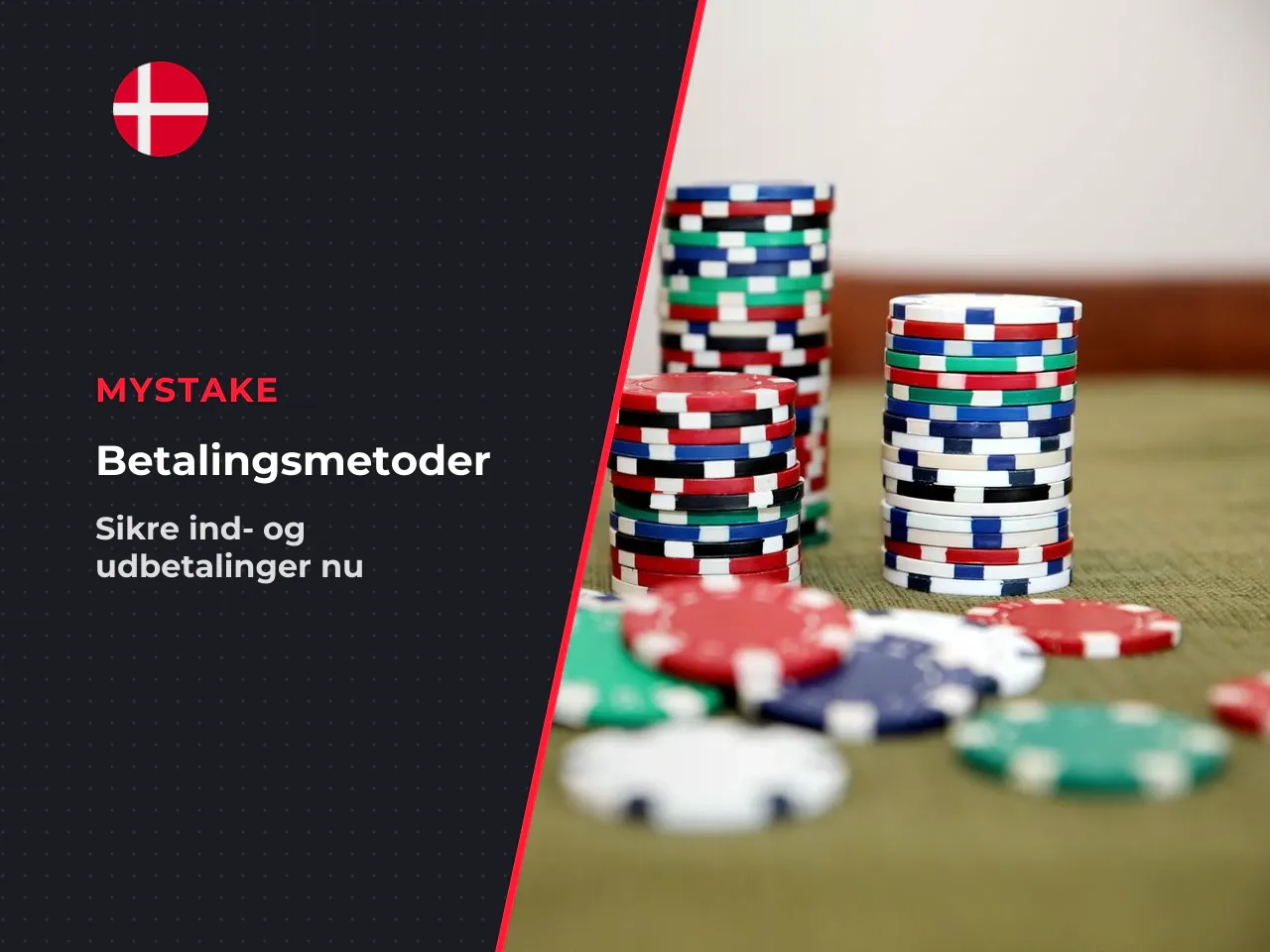 Indbetaling, udbetaling og betalingsmetoder. Platformen understøtter