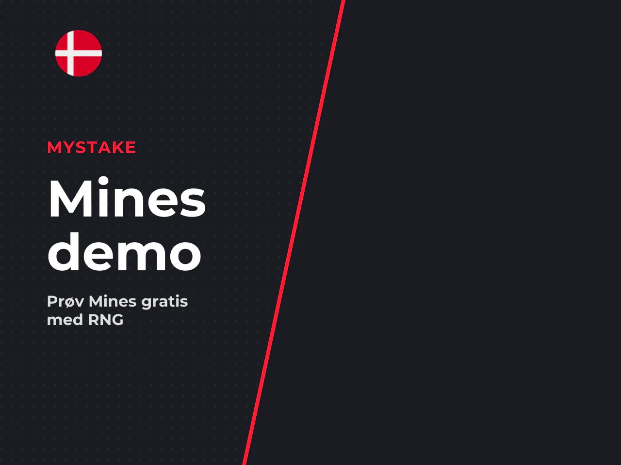 Selvom en mines demo kører med