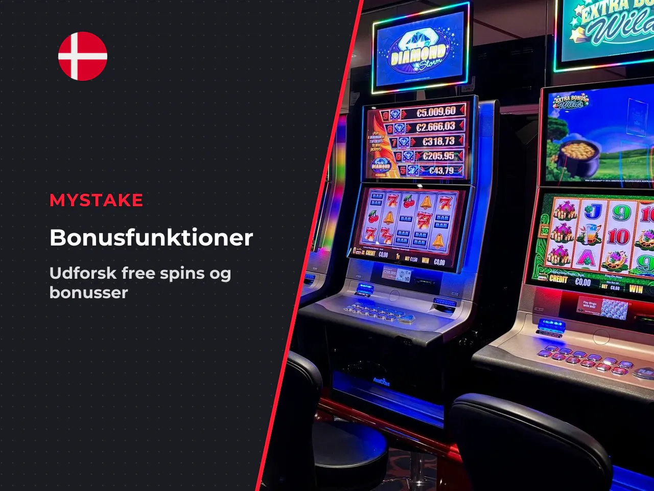 Free spins, Ante Bet og Bonus