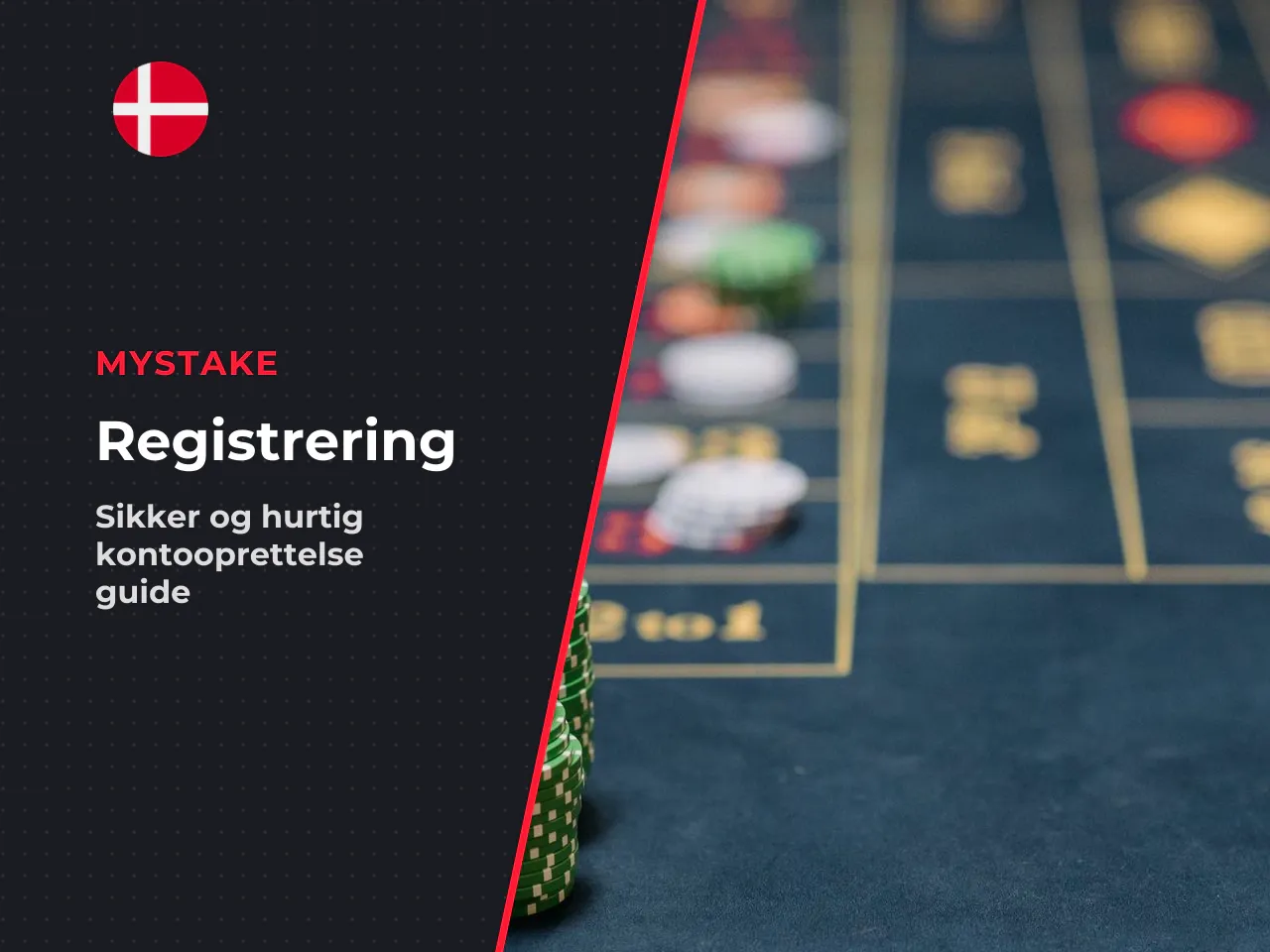 Tjekliste før og under registrering af