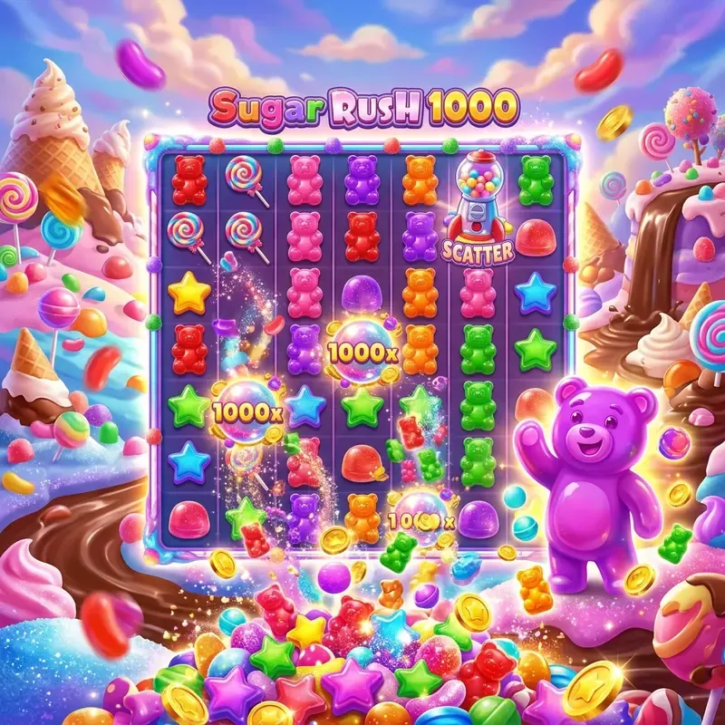 Sugar Rush 1000 demo og slot