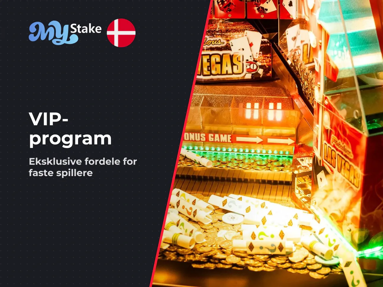 MyStake VIP-program Galaxy loyalitetssystem. For faste