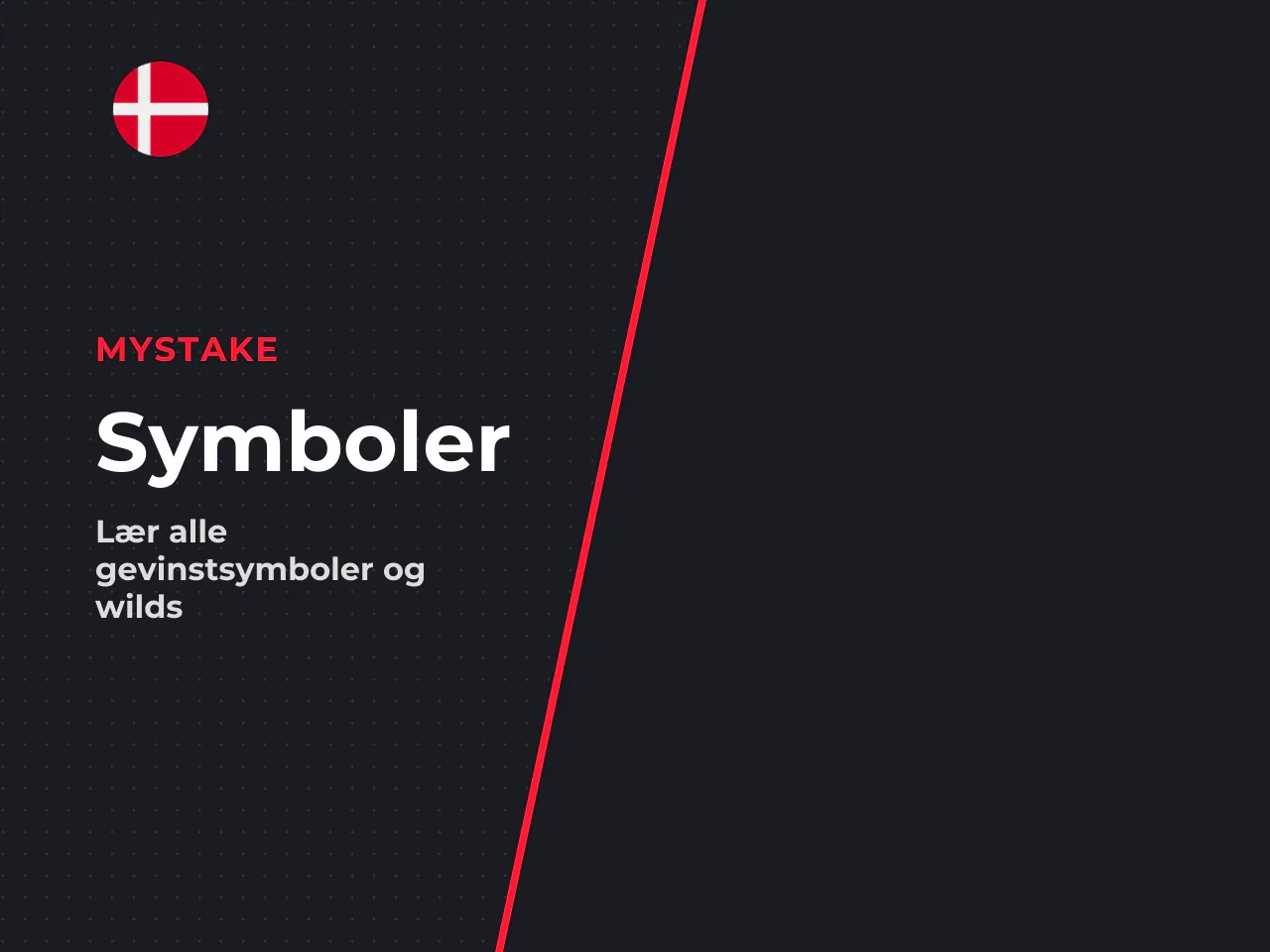 Symboler, wilds og gevinstlinjer. Gevinststrukturen bygger