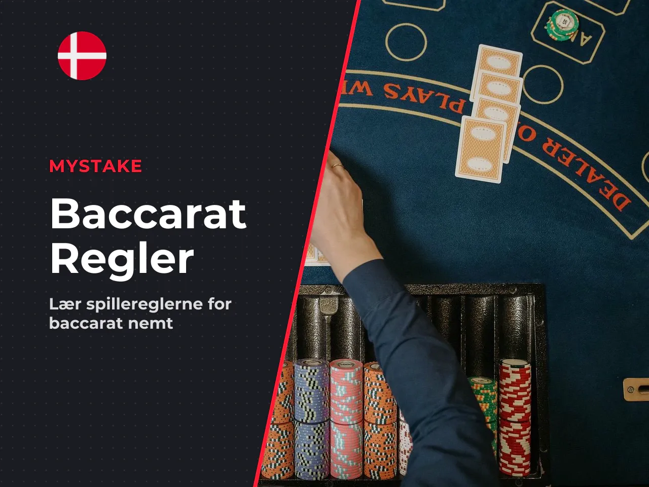 4 Baccarat regler kort, hænder og