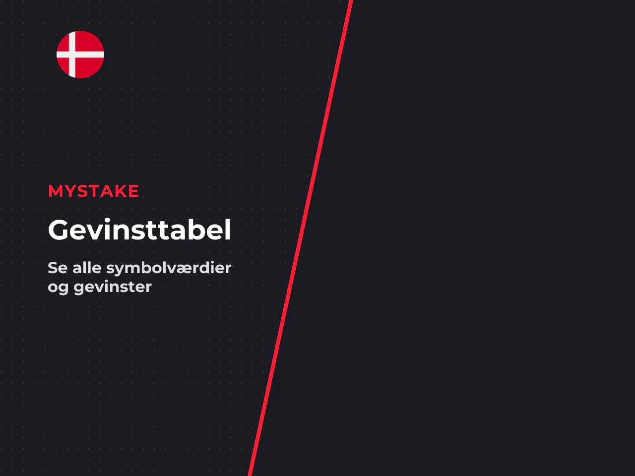 Gevinsttabel og symbolværdier i Legacy of