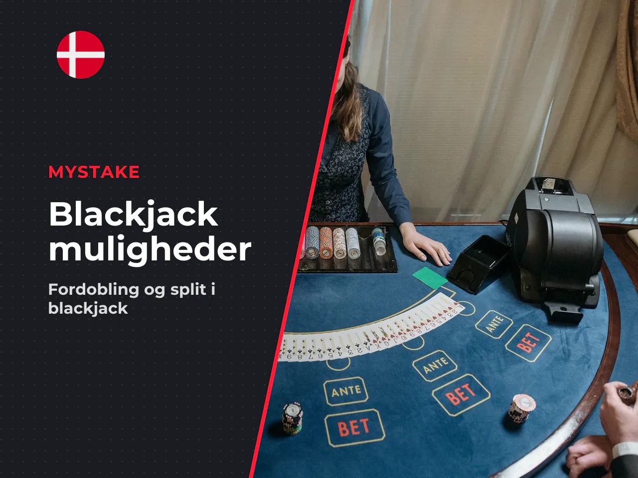 Double og split ekstra muligheder i
